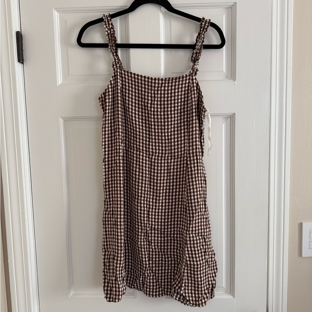 Gingham Mini Dress - Picture 3 of 5